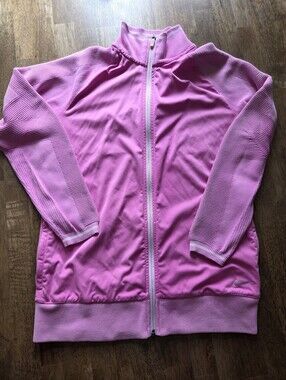 Nike Golf Tour Performance Zip-Front Ribbed Sleeve Sweater